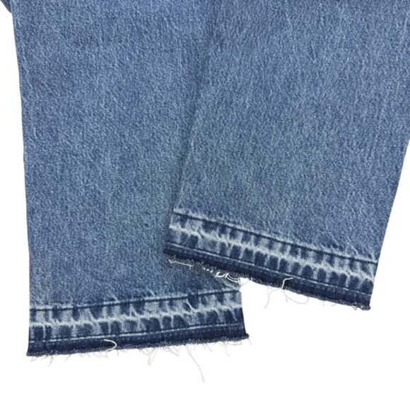 Sandro High Waisted Straight Leg Jean 24 - Picture 6 of 9